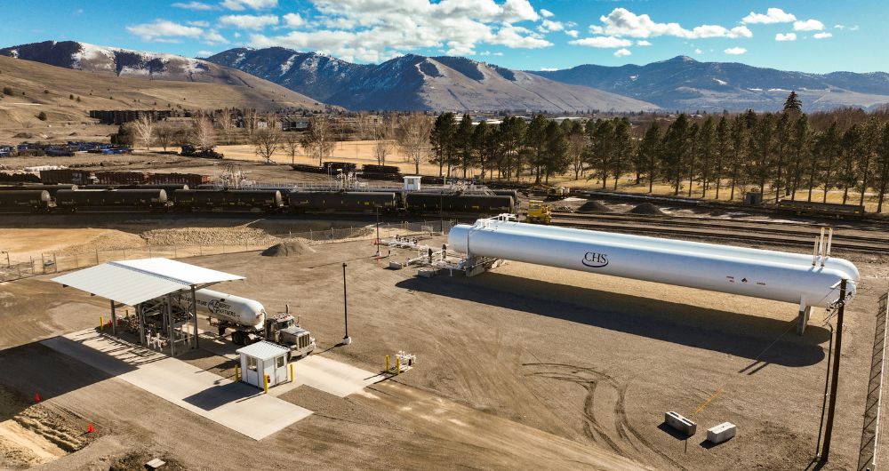 Missoula, Montana propane terminal